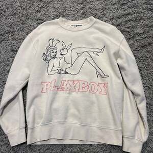 Playboy Brown Big Bunny Logo Pullover Hoodie